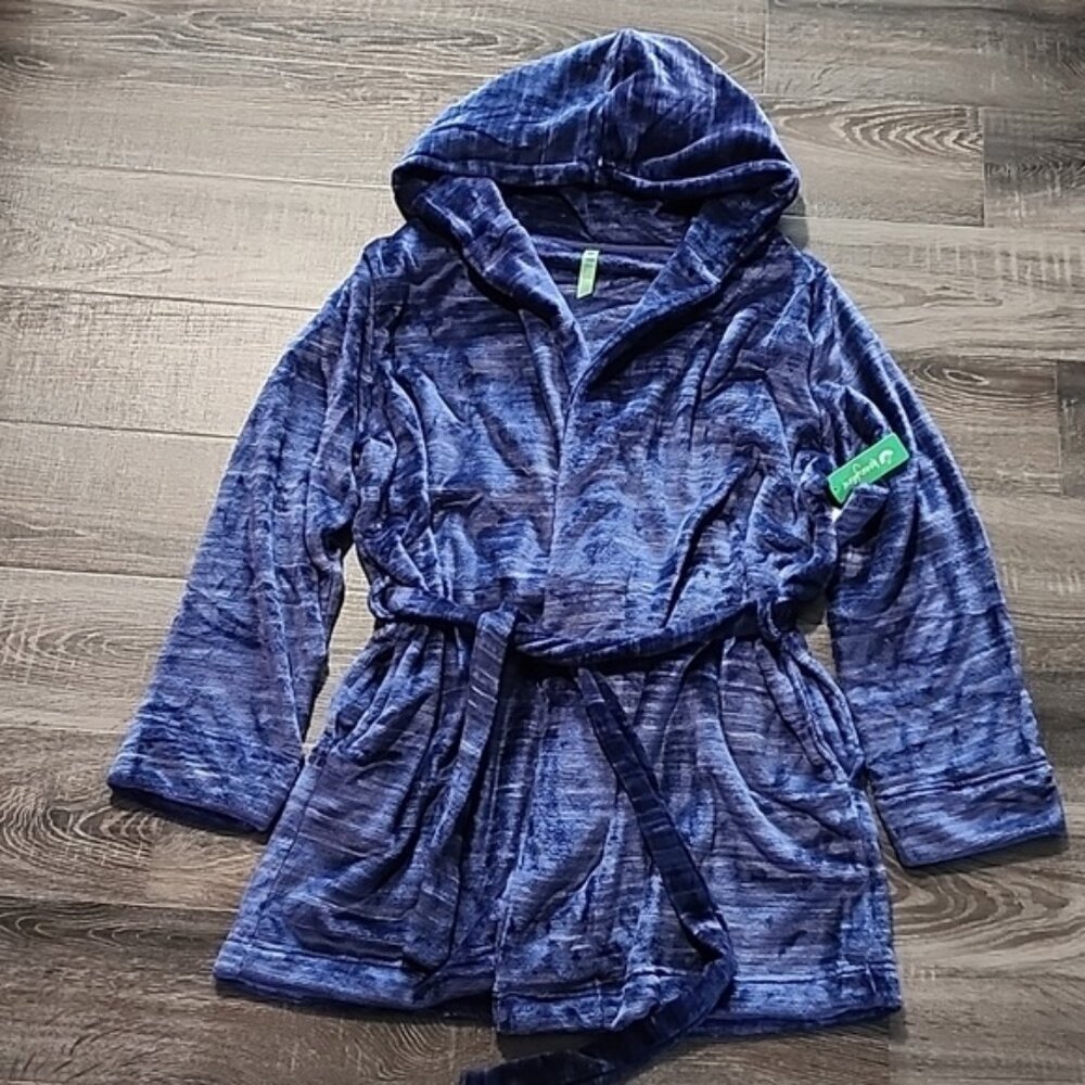 Honeydew Intimates "Cuddle Puddle" plush Hooded Robe - Picture 2 of 4